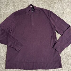 Smartwool Men’s XXL Merino Wool Blend 1/4 Zip Sweater